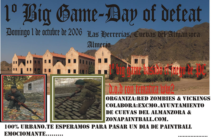 Fotografía Cartel Big Game en el álbum Day Of Defeat 2006